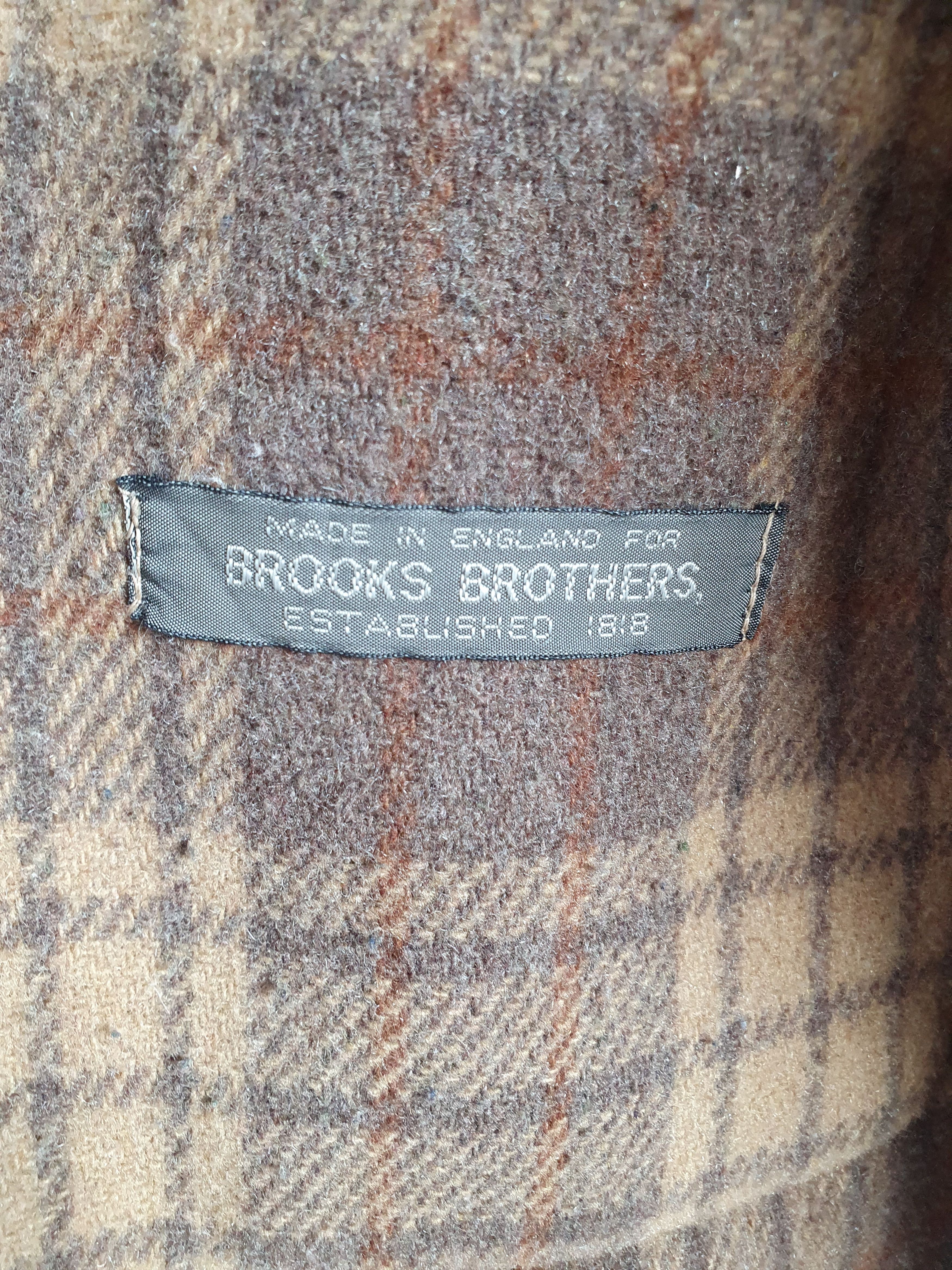Brooks Brothers Brooks Brothers Wool Duffle Coat Made in England Horn Toggle Size US M / EU 48-50 / 2 - 4 Thumbnail