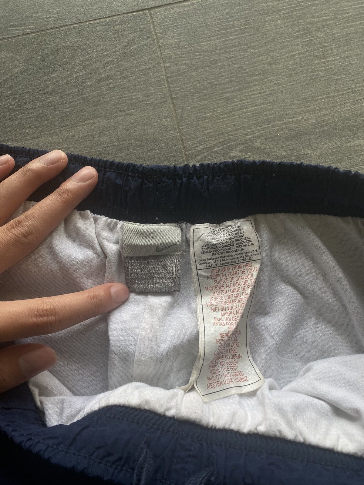 Vintage Y2K Nike Navy Track Pants