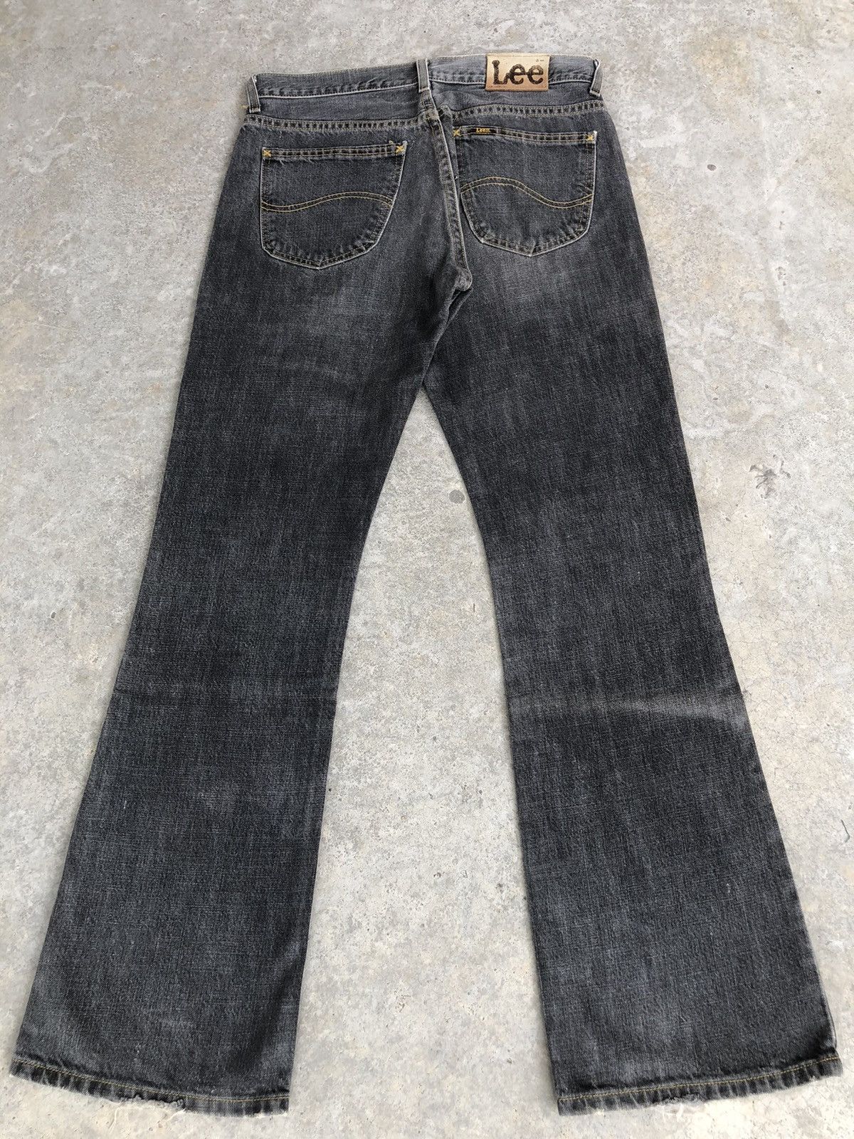 Lee Japanese Lee Flared Jeans Distressed Jeans Size US 32 / EU 48 - 2 Thumbnail