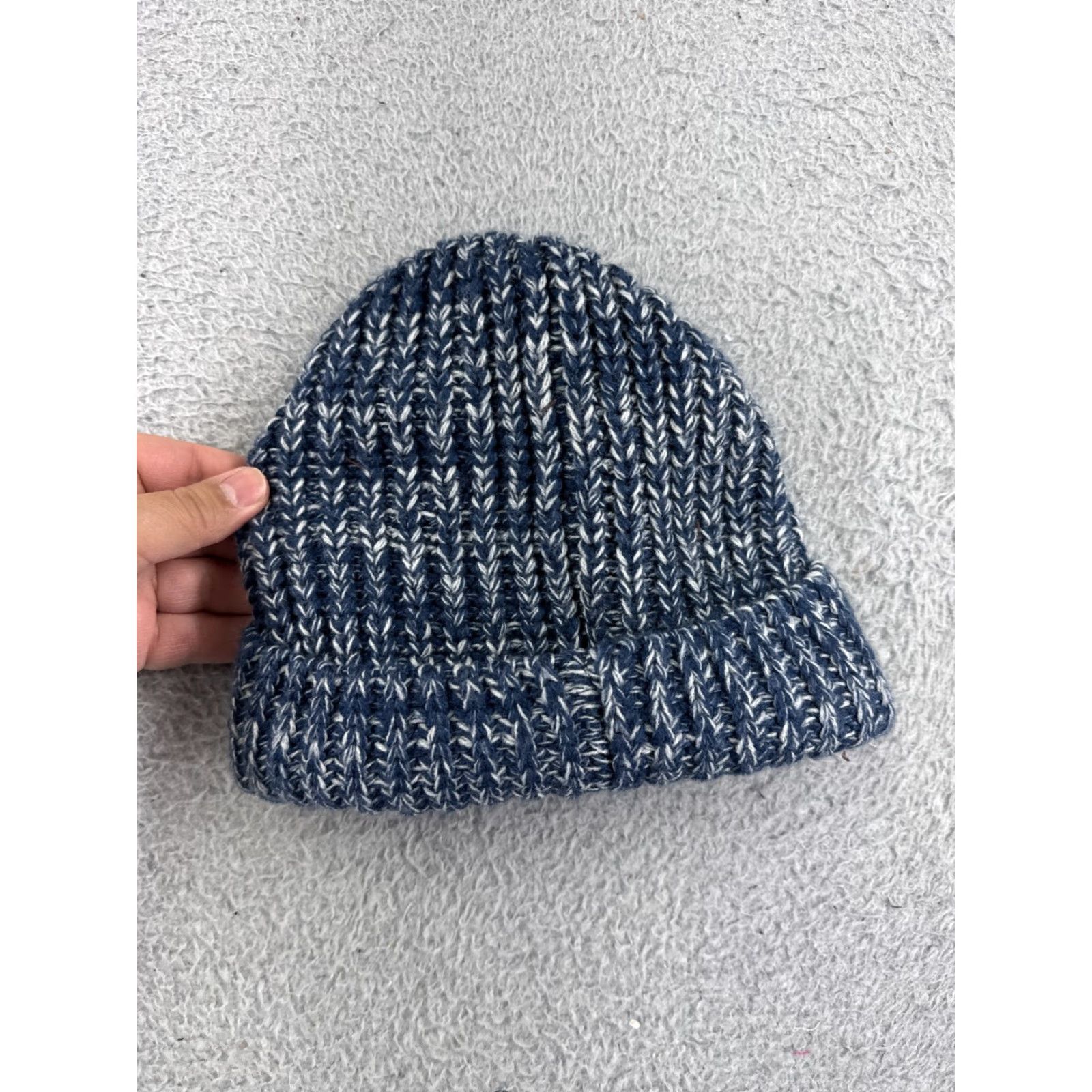 Old Navy Old Navy Beanie Toque Womens One Size Blue Knit 100% Acrylic Winter Snow Warm Size ONE SIZE - 2 Thumbnail