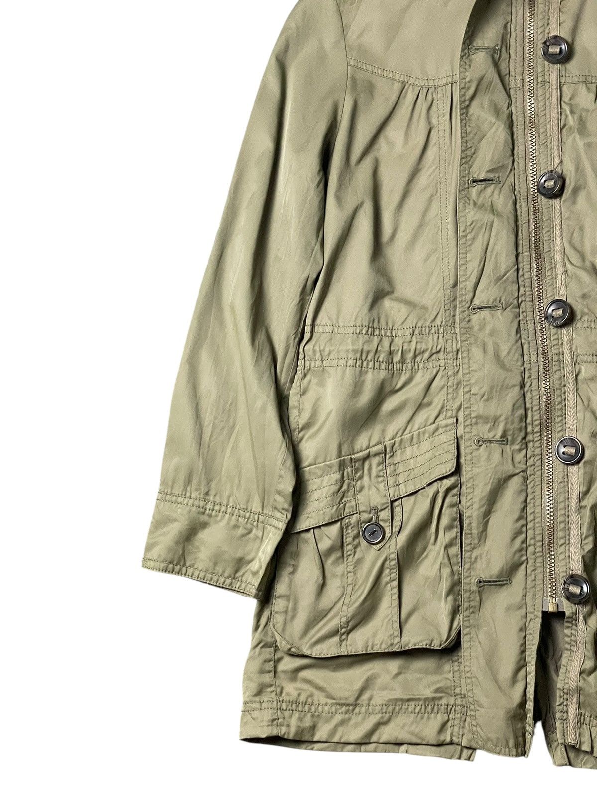 Japanese Brand × Vintage ALLER BIEN Brand Hooded Light Jacket (95) Size US XXS / EU 40 - 4 Thumbnail
