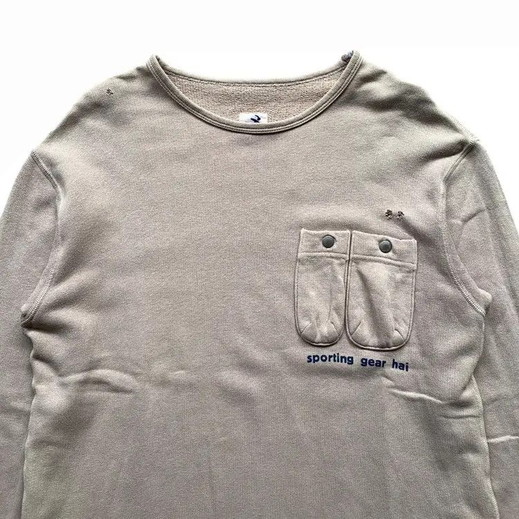 Issey Miyake Vintage Hai Sporting Gear Issey Miyake Pocket Sweatshirts Size US M / EU 48-50 / 2 - 2 Thumbnail