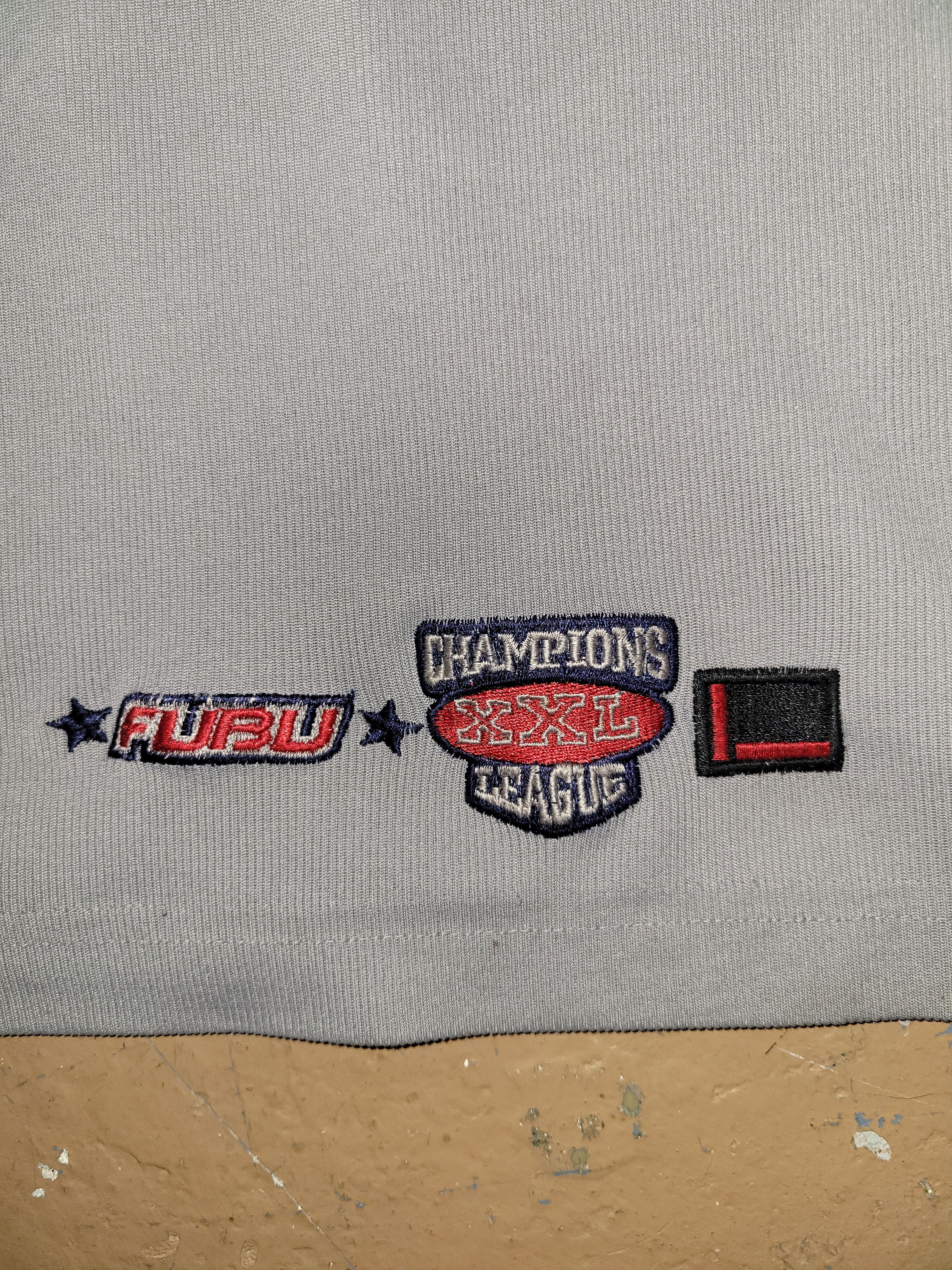 Fubu Vintage Fubu Jersey Large Grey Athleisure Streetwear Y2K Size US L / EU 52-54 / 3 - 4 Thumbnail