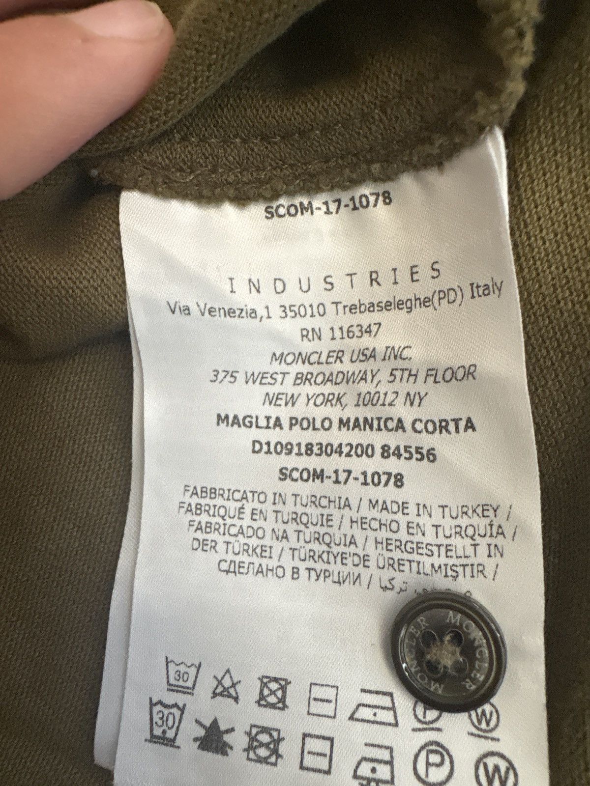 Moncler Green moncler polo Size US S / EU 44-46 / 1 - 7 Thumbnail