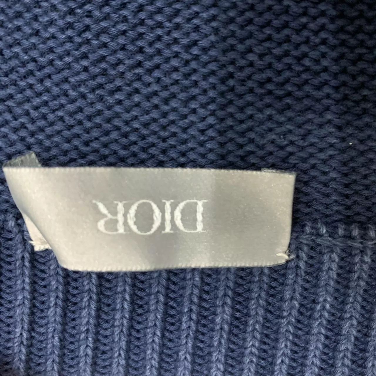 Dior Dior Blue Side Logo Arm Monogram Print Sweater M Size 95 New Size US M / EU 48-50 / 2 - 4 Thumbnail