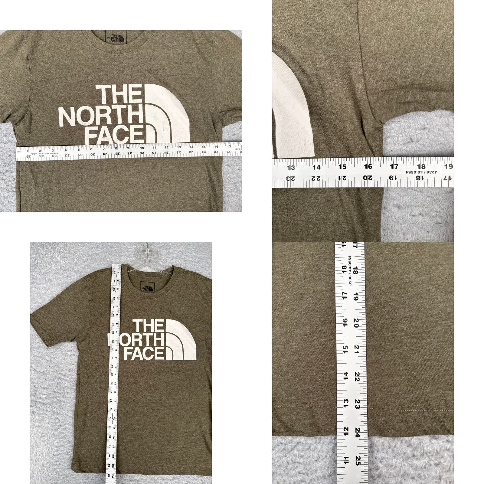 The North Face VINTAGE The North Face Shirt Men Small Green Crew Neck Cotton Blend Short Sleeve READ Size US S / EU 44-46 / 1 - 8 Thumbnail