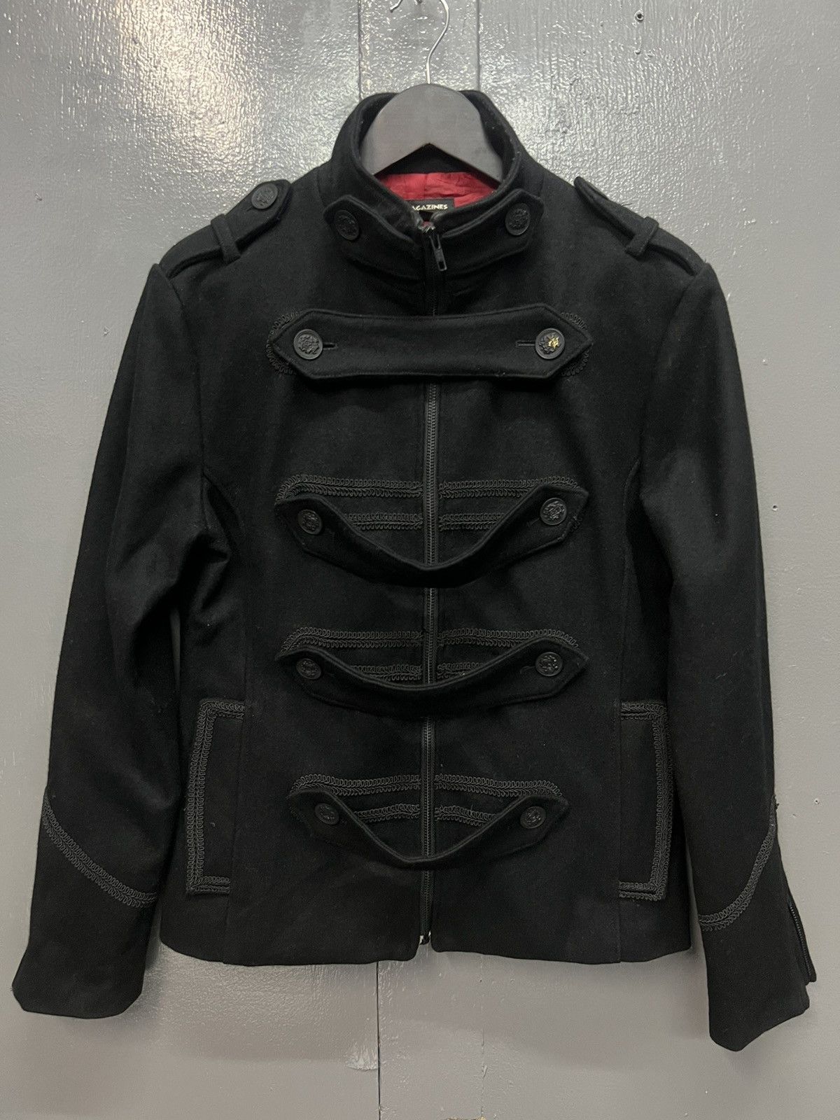 Japanese Brand MEGAZINES TOKYO JAPAN BONDAGE JACKET Size L / US 10 / IT 46 - 1 Thumbnail