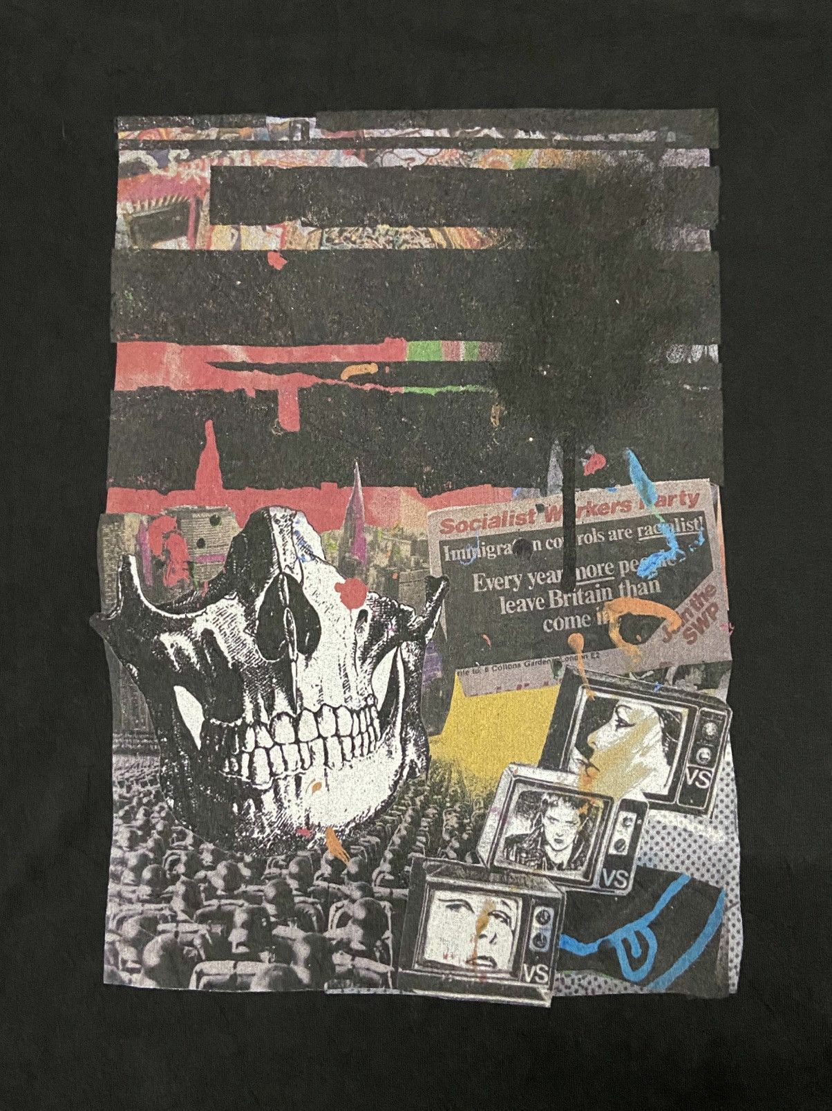 Seditionaries BACKBONE : SOCIALIST WORKERS PARTY COLLEGE ARTWORK TEE Size US M / EU 48-50 / 2 - 8 Thumbnail