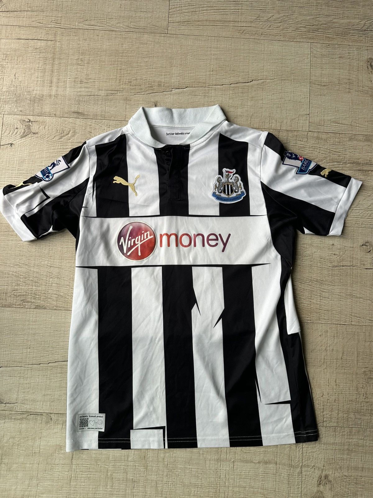 Puma Newcastle United 12/13 Puma Jersey YXL (164) Cabaye Drycell Size US XS / EU 42 / 0 - 1 Thumbnail