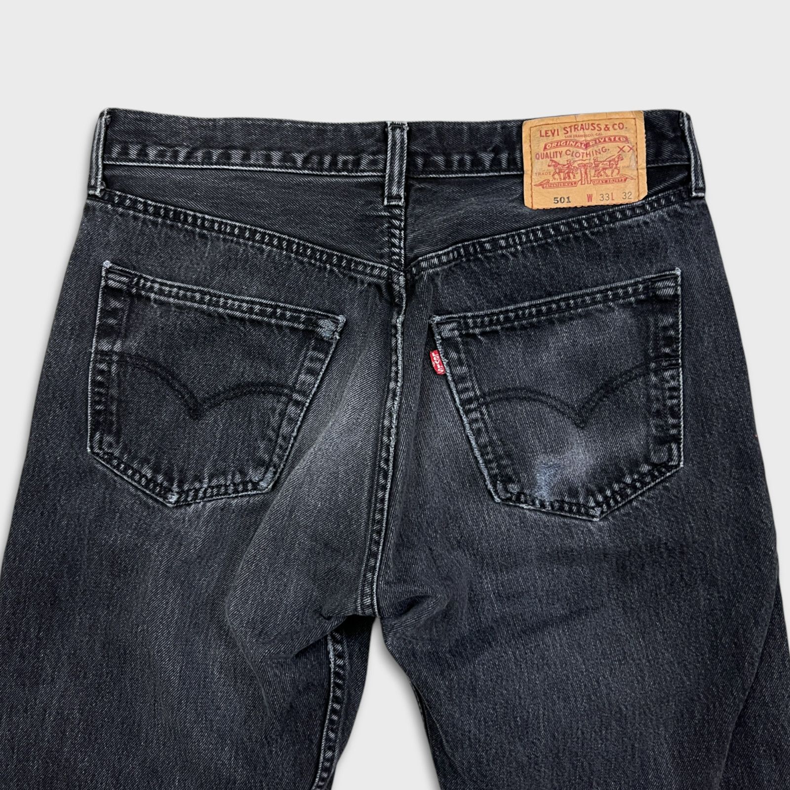 Levi's Vintage Levi's 501 Jeans 32x29 Straight Faded 90s Denim Pant Size US 32 / EU 48 - 6 Thumbnail