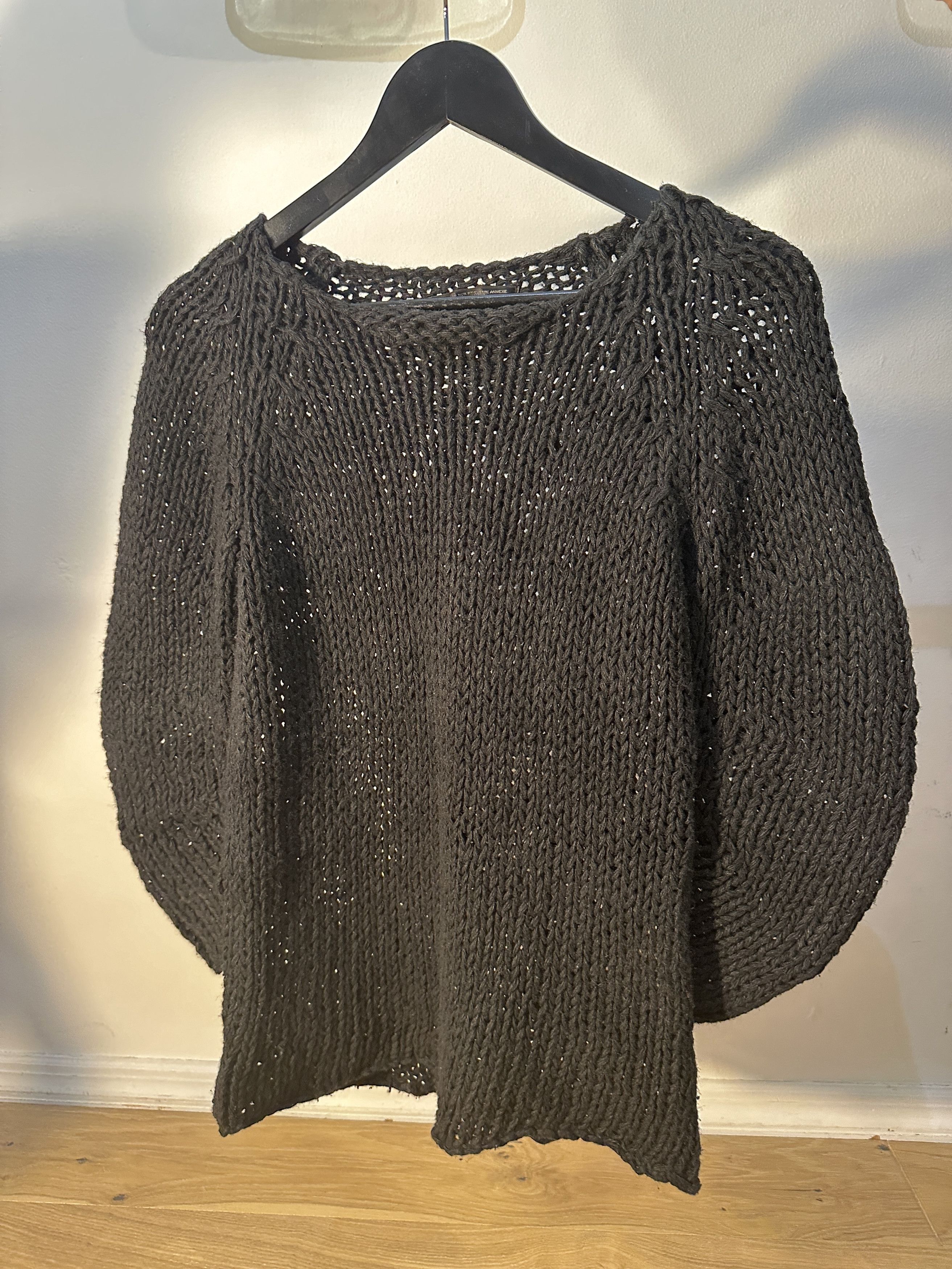 Yohji Yamamoto RARE Archival Yohji Yamamoto Y's Handmade Knit Sweater Size S / US 4 / IT 40 - 1 Thumbnail