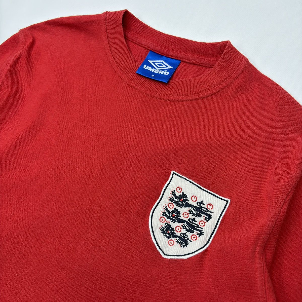 Umbro Umbro England Vintage 90s Long sleeve Soccer Football Size US M / EU 48-50 / 2 - 7 Thumbnail