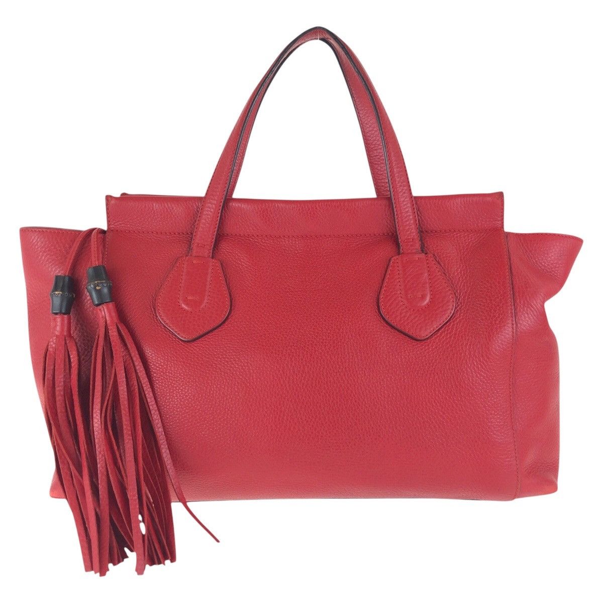 Gucci Gucci Gucci Bamboo Leather 2way Bag Leather Shoulder Bag 354469 DUTY FREE for USA Size ONE SIZE - 1 Thumbnail