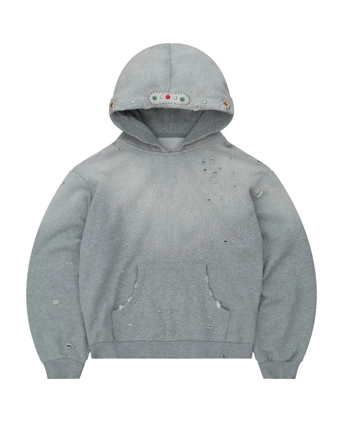 Bravest Studios Sapphire Pullover Hoodie Heather Grey Size US XL / EU 56 / 4 - 1 Preview