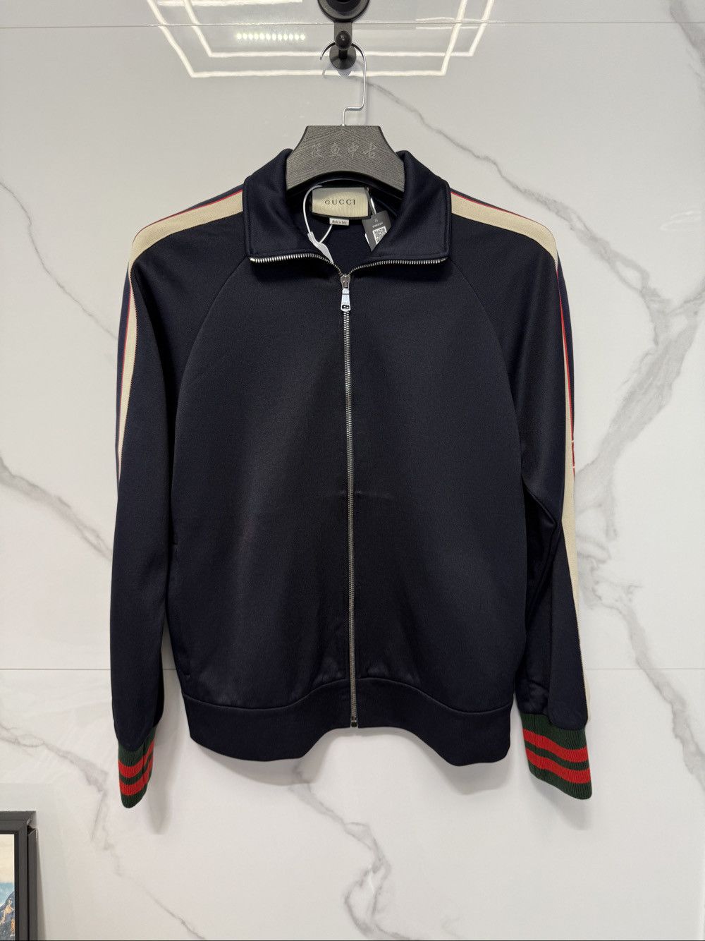 Gucci Gucci Technical Jersey Track Jacket Size XS Size US XS / EU 42 / 0 - 1 Thumbnail