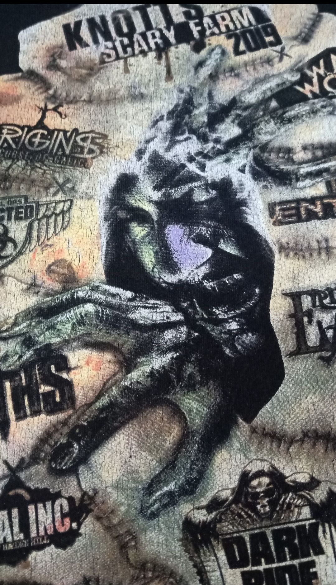 Expert Horror Knott's Scary Farm 2019 T-shirt Size US L / EU 52-54 / 3 - 15 Thumbnail