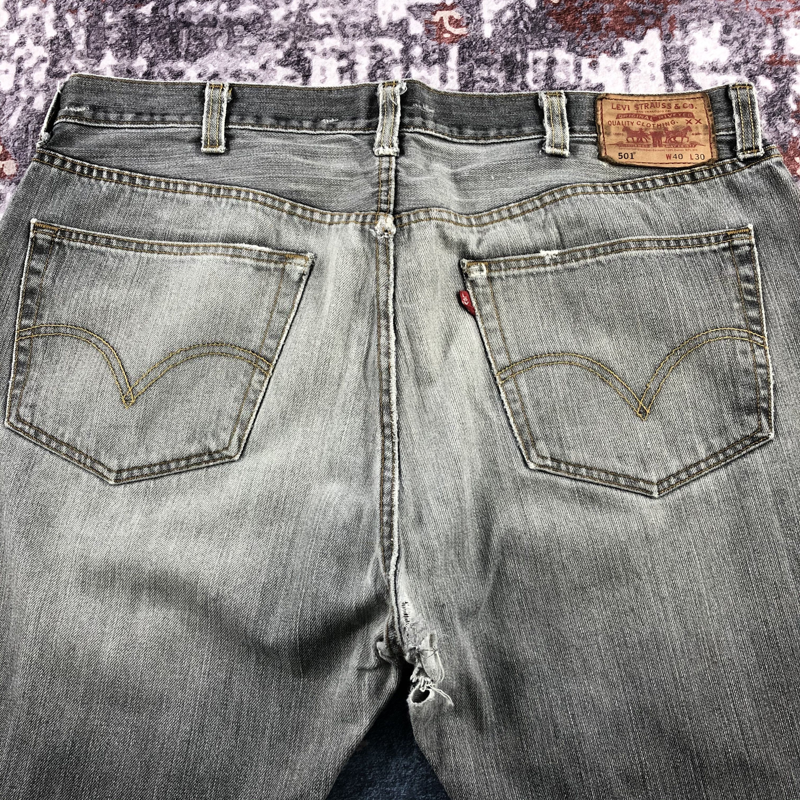 Levi's Vintage Levis 501 Earth Tone Jeans-JM2356 Size US 41 - 5 Thumbnail