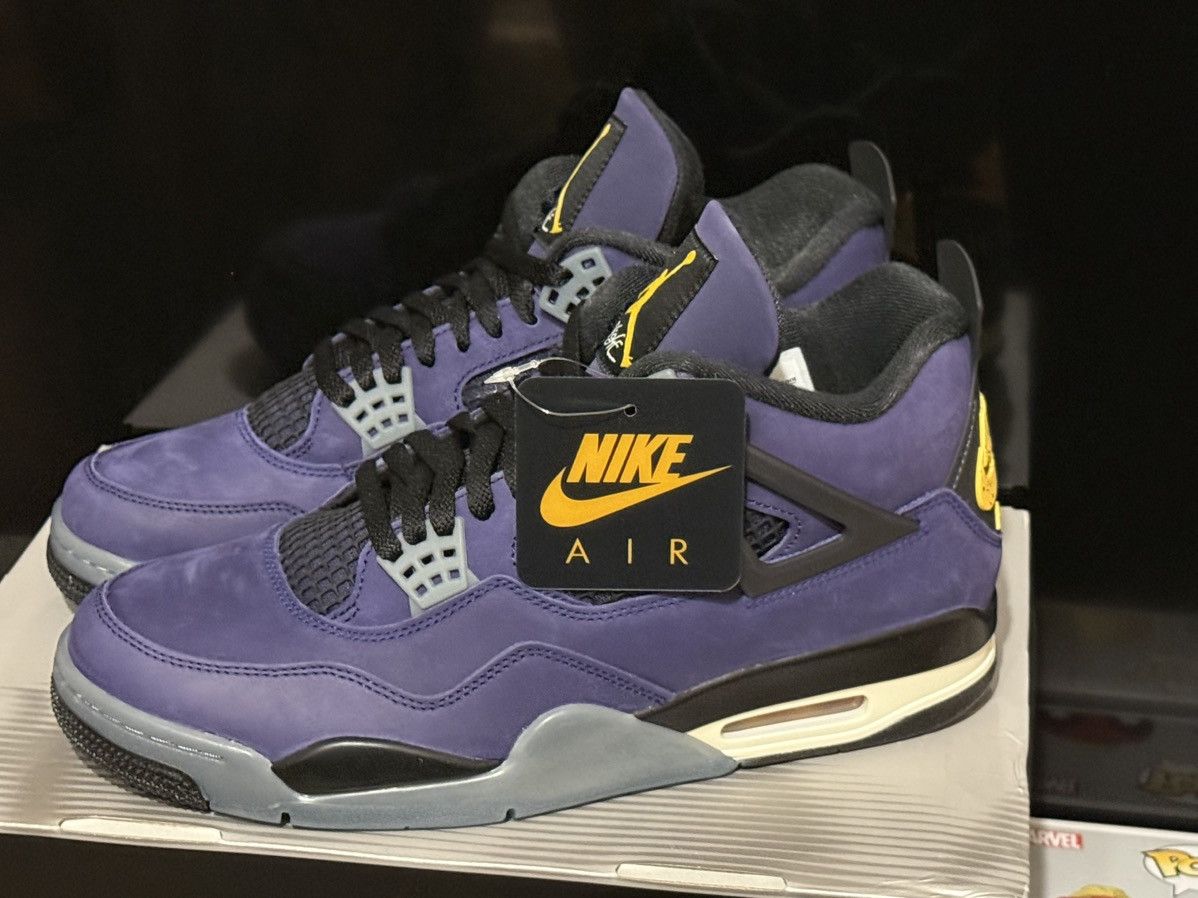 Jordan Brand Size 11 - Air Jordan 4 Retro Lakers-Brand new with box Size US 11 / EU 44 - 1 Thumbnail