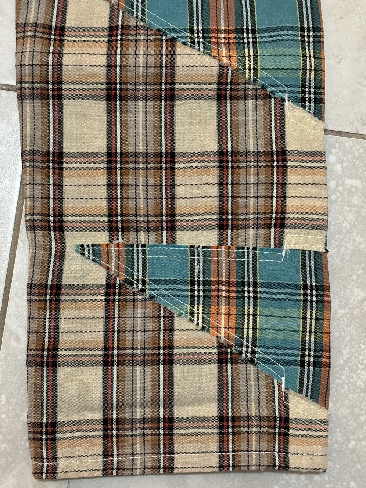 Comme des Garcons Rare Comme des Garcons Plaid Patchwork Pants Size US 32 / EU 48 - 15 Thumbnail