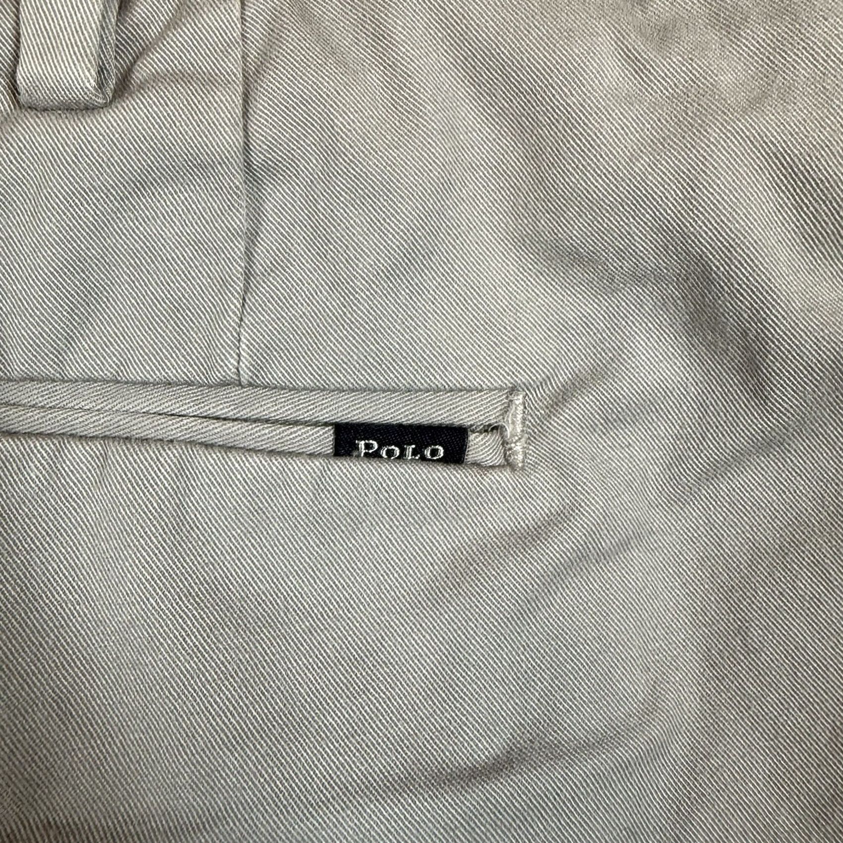 Polo Ralph Lauren Polo Ralph Lauren Chino Pants Khaki Beige Classic Stretch Mens 38x29 Regular Inseam 29 (Beige) Size US M / EU 48-50 / 2 - 7 Thumbnail