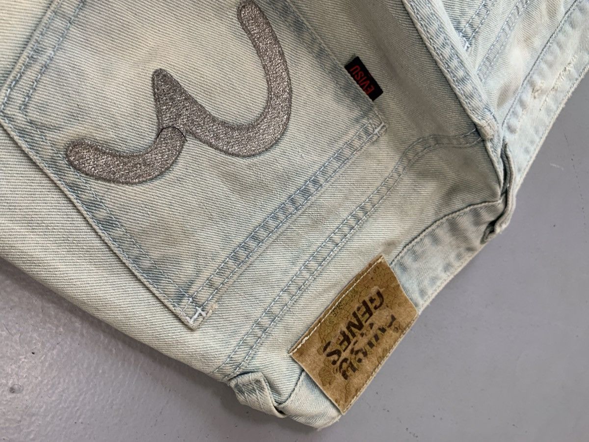 Japanese Brand Vintage womens evisu inspired bootcut denim pants Size 28" / US 6 / IT 42 - 4 Thumbnail