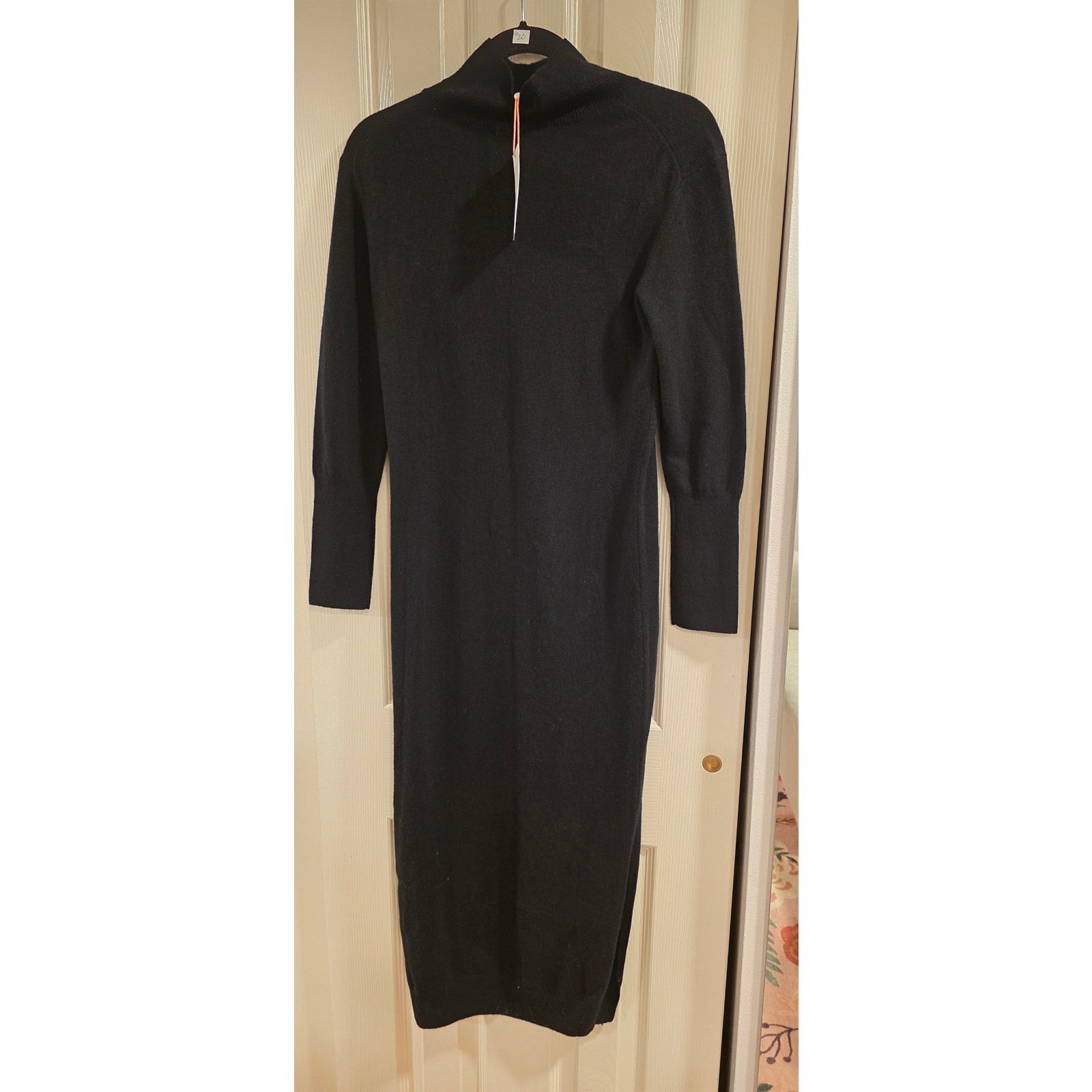 Quince Quince Cashmere Turtleneck Sweater Dress Black S NWT Size S / US 4 / IT 40 - 7 Thumbnail