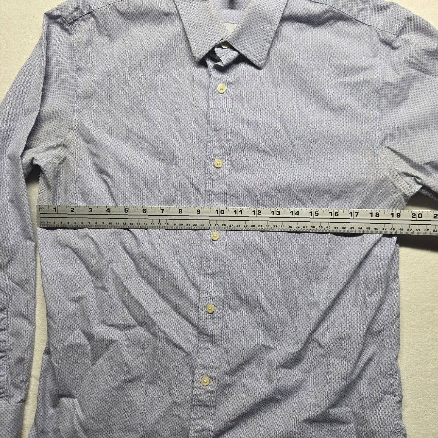 Banana Republic Banana Republic Shirt Men Blue Button-Up Long Sleeve Size L Adult Large Blue Shirt 90s Casual Mens Size US L / EU 52-54 / 3 - 4 Thumbnail