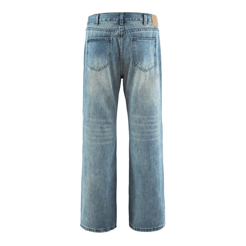 Jean American retro whiskered blue jeans for men Size US 32 / EU 48 - 2 Thumbnail