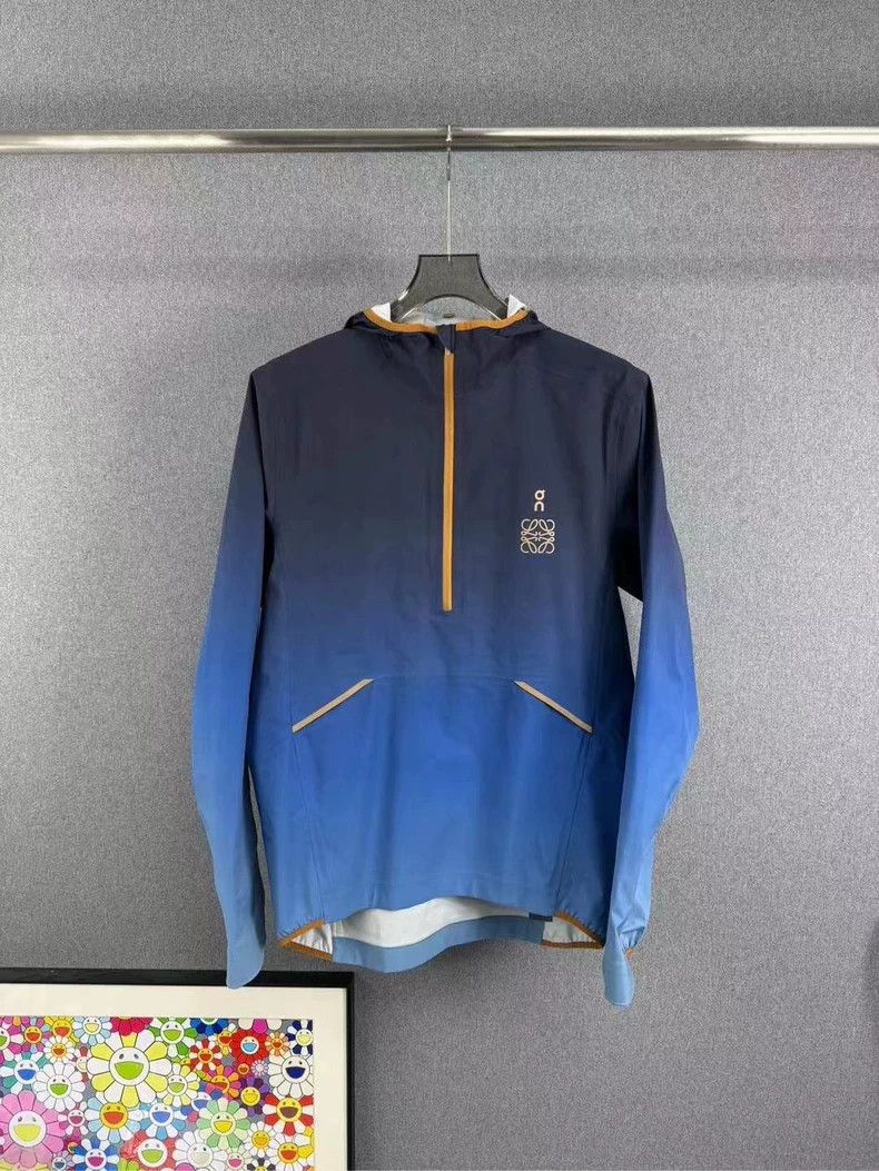 Loewe loewe x on gradient half-zip jacket Size US S / EU 44-46 / 1 - 1 Thumbnail