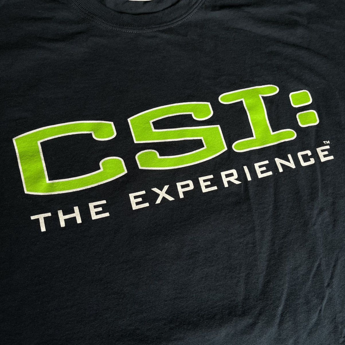 Vintage Vintage 2000s CSI The Experience Las Vegas Crime Graphic Tee Size US XXL / EU 58 / 5 - 5 Thumbnail