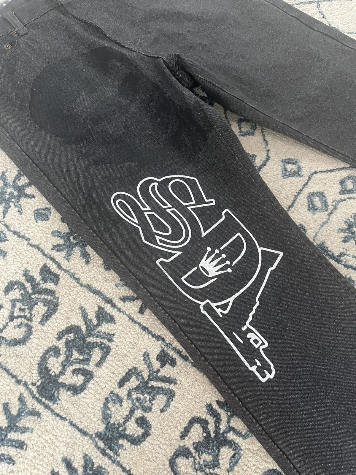 Other SKYSDALIMIT RAW CHARCOAL EL CHAPO JEANS Size US 38 / EU 54 - 2 Thumbnail