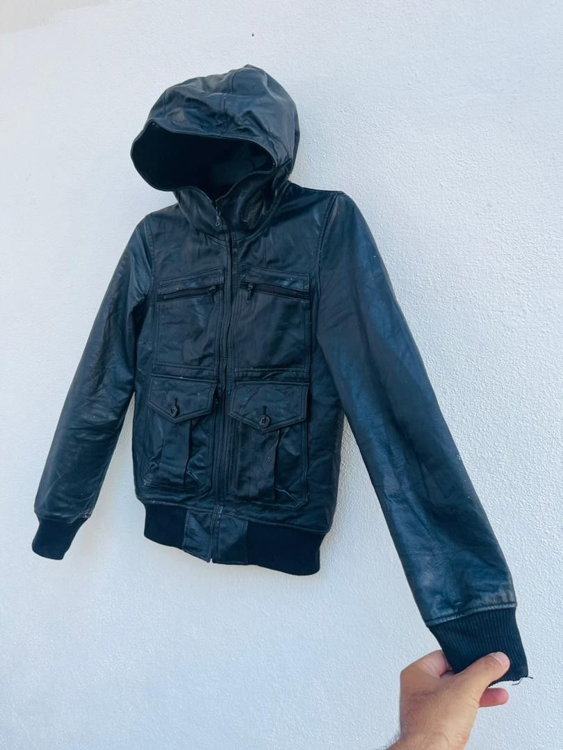 Hysteric Glamour Vintage 90s Hysteric Glamour Designer Fashion Style Leather Size US S / EU 44-46 / 1 - 6 Thumbnail