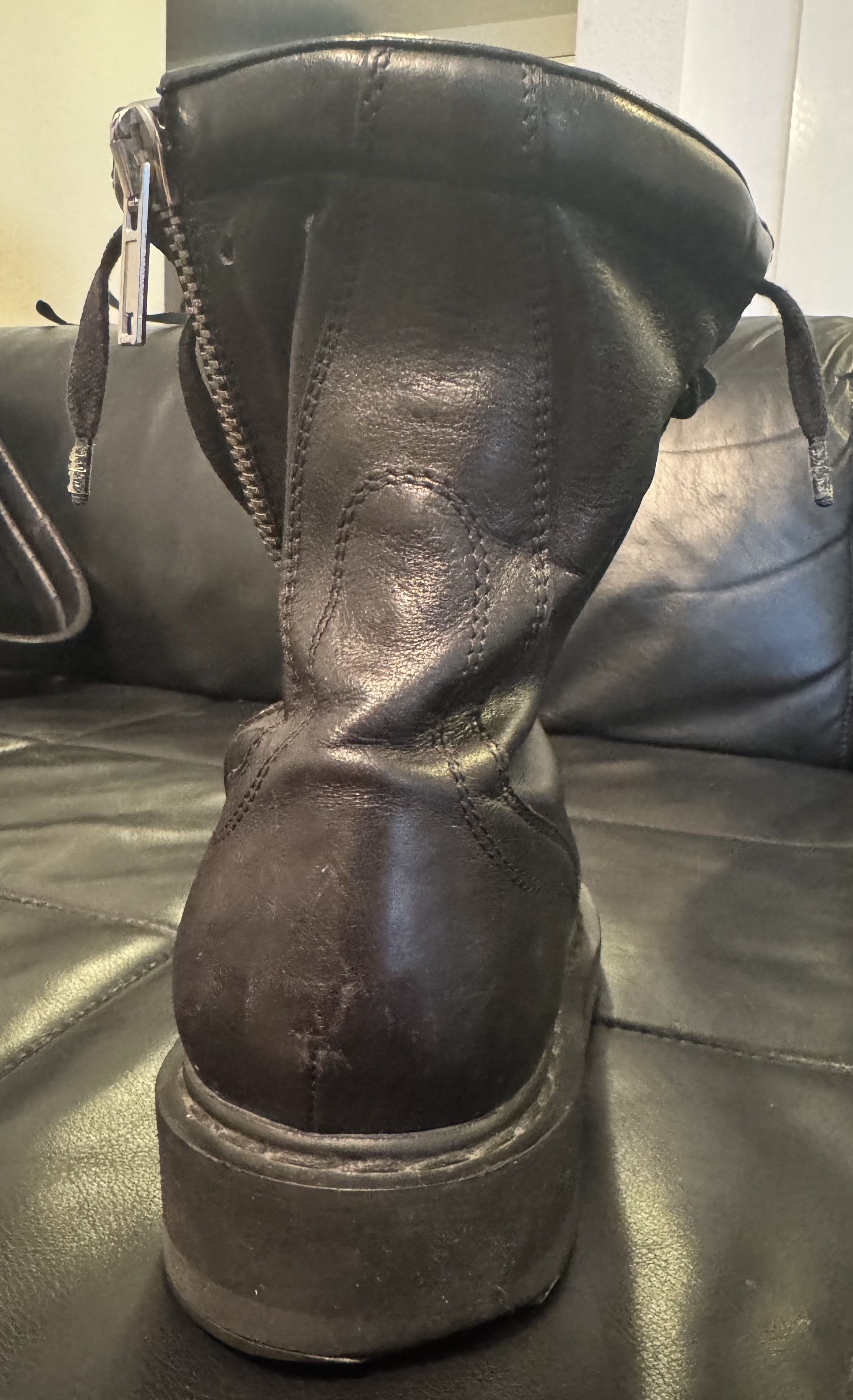 Rick Owens Anfibio Combat Boots Size US 7 / EU 40 - 7 Thumbnail