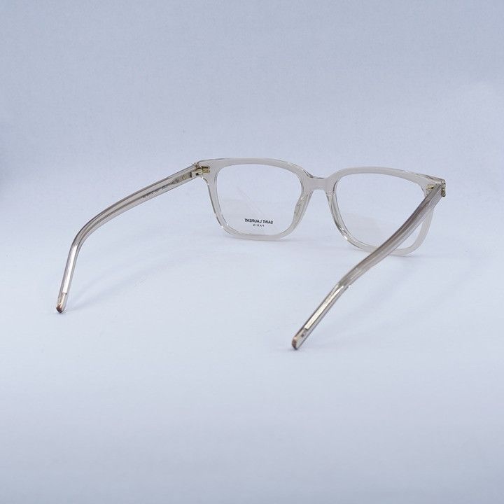 Saint Laurent Paris Saint Laurent SLM110 007 Eyeglasses Transparent Nude 53mm Size ONE SIZE - 4 Thumbnail
