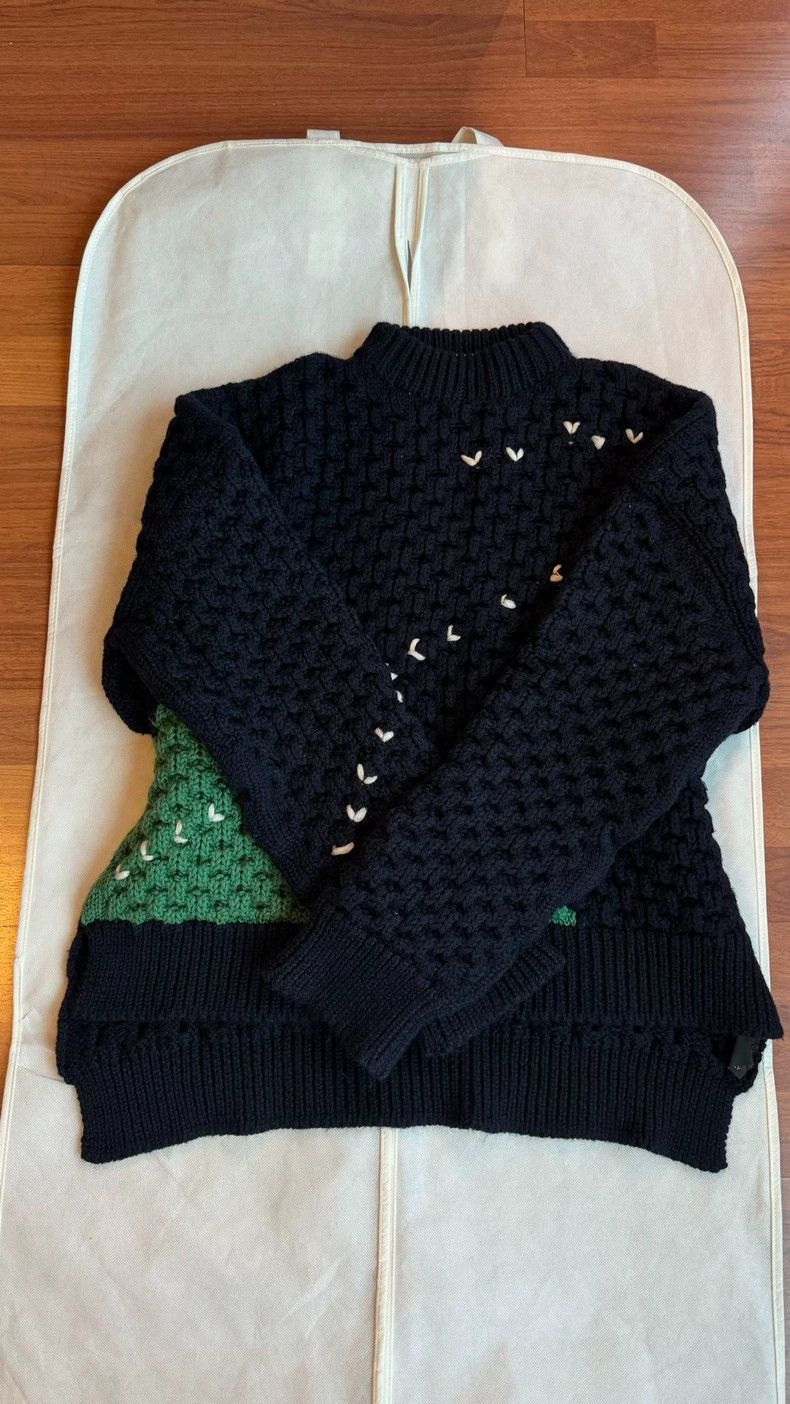 Raf Simons Raf simons Show-style thick-line knitted sweater Size US S / EU 44-46 / 1 - 2 Thumbnail