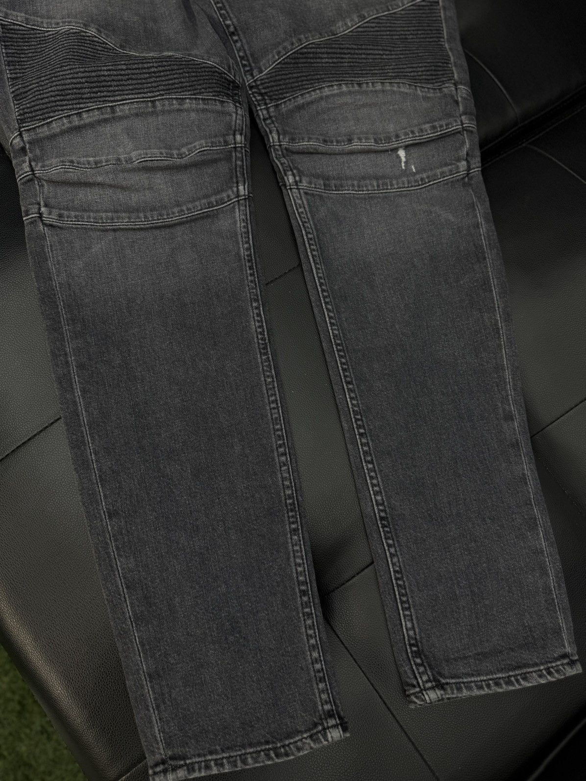 Hudson Black Hudson Biker Style Jeans Size 34 Pre Owned 🧼 Size US 34 / EU 50 - 5 Thumbnail