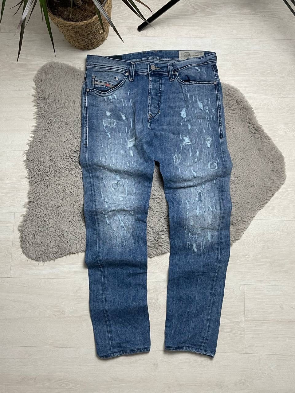 Diesel Vintage 00’s denim washed pants distressed jeans