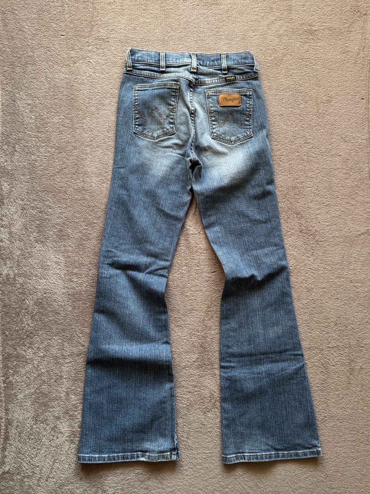Japanese Brand Flared Wrangler Y2K vintage Crazy Jean LGB ifsixwasnine vibe Size 28" / US 6 / IT 42 - 5 Thumbnail