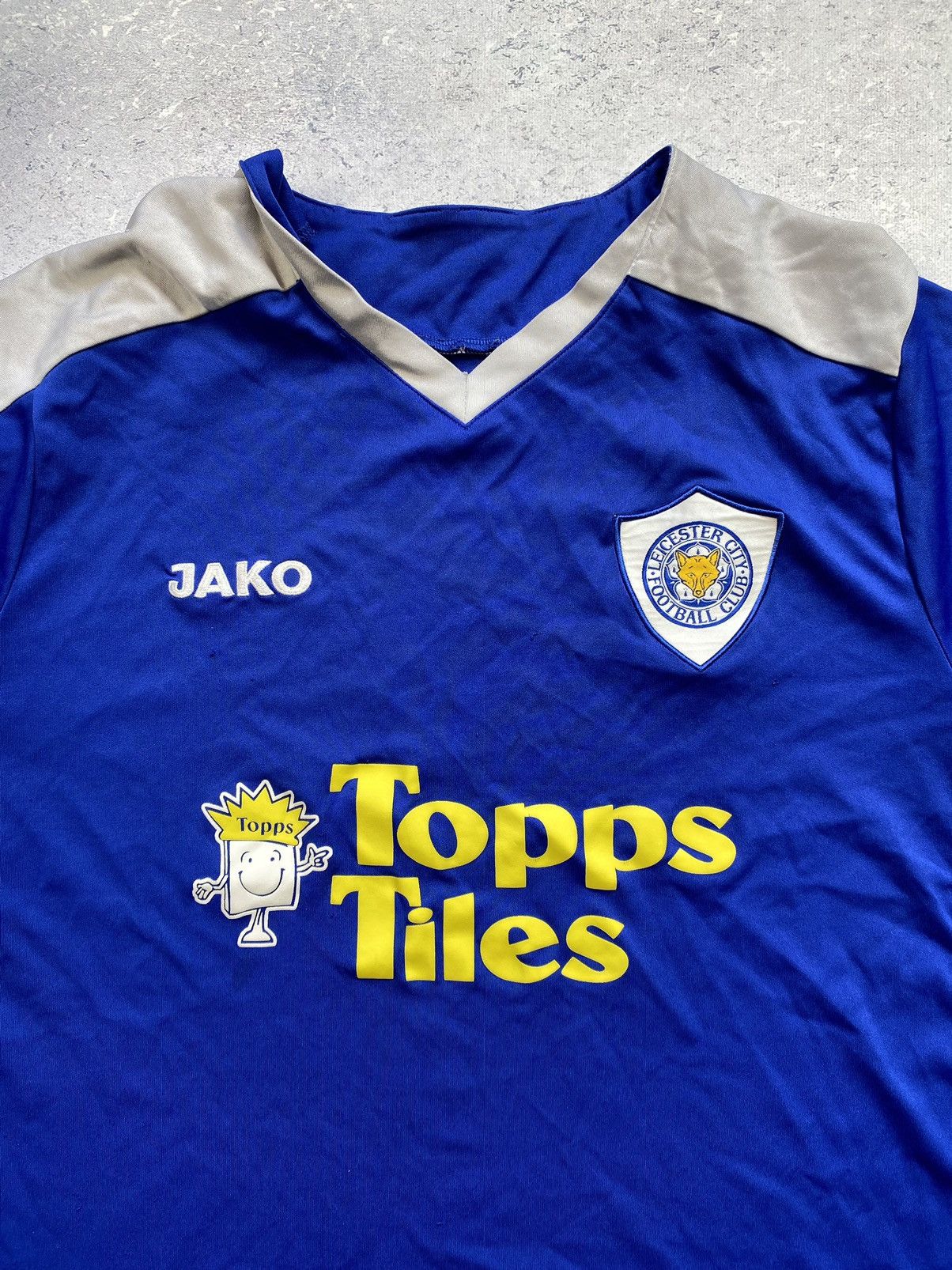 Vintage Leicester City 2007 2009 Home Shirt Football Soccer Jersey Size US M / EU 48-50 / 2 - 3 Thumbnail