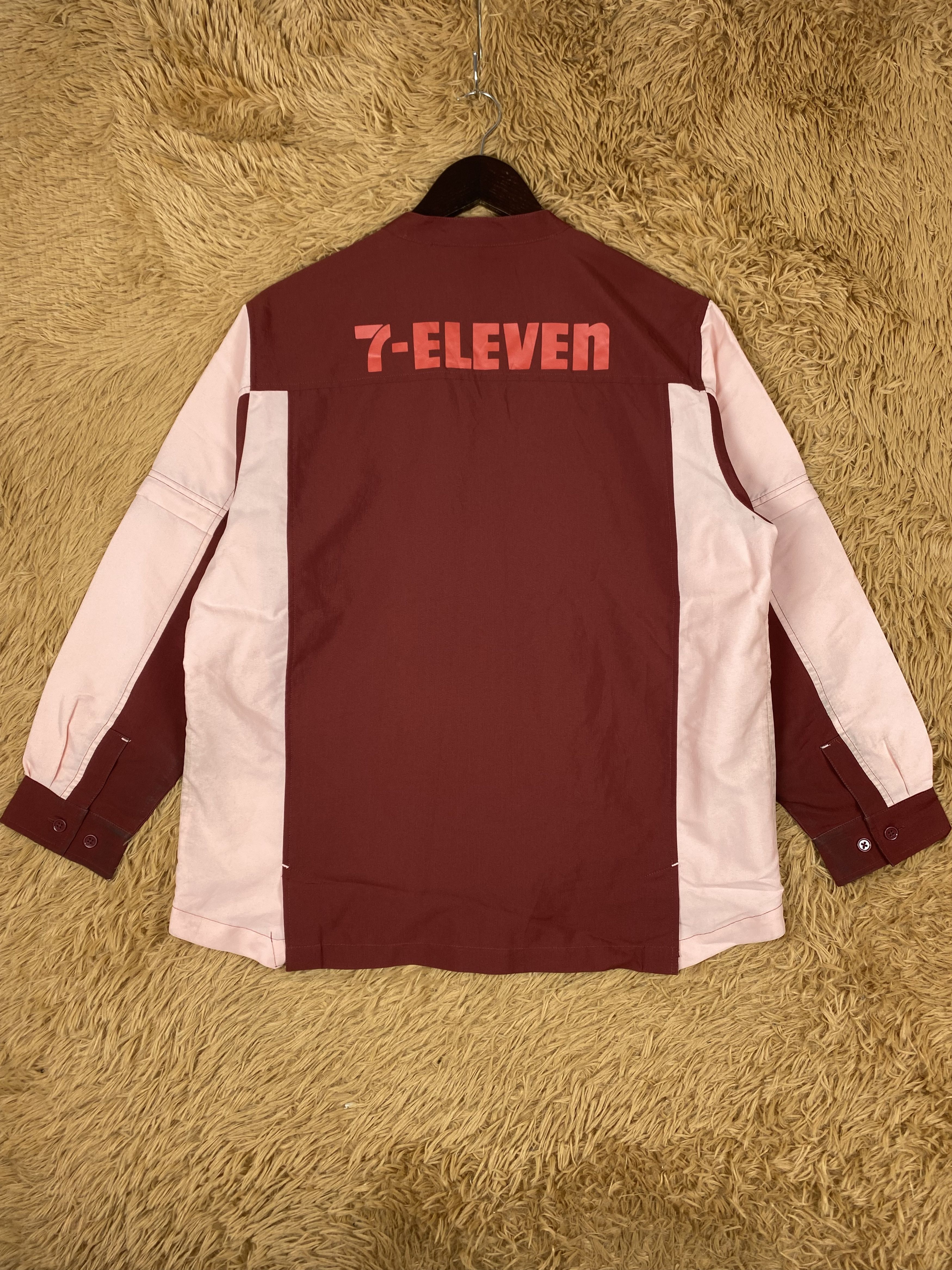 Japanese Brand Vintage 7 Eleven Zip Up Jacket DJ1067 Size US S / EU 44-46 / 1 - 5 Thumbnail