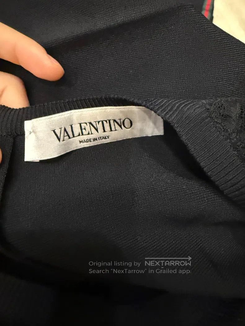 Valentino Valentino Black dress Size L / US 10 / IT 46 - 4 Thumbnail