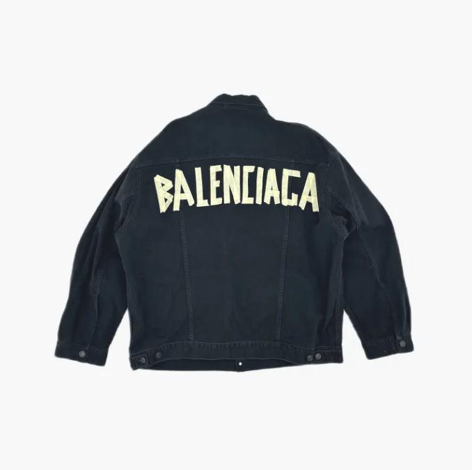 Balenciaga Balenciaga Dark Blue Denim Jacket 2M Size US M / EU 48-50 / 2 - 2 Thumbnail
