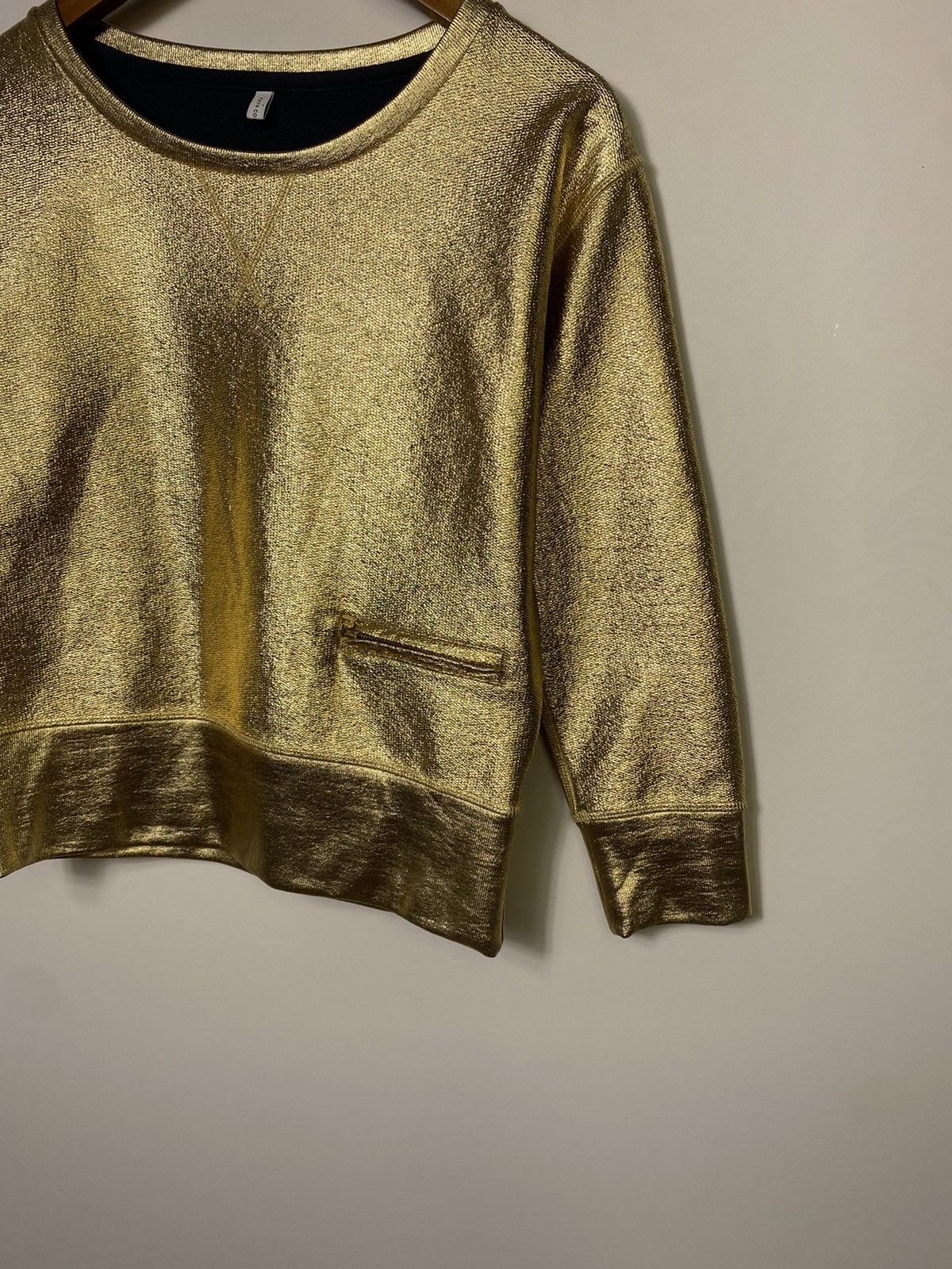 Faith Connexion 🔥🔥Faith Connexion Gold Cotton Y2k Sweatshirt Size M / US 6-8 / IT 42-44 - 3 Thumbnail