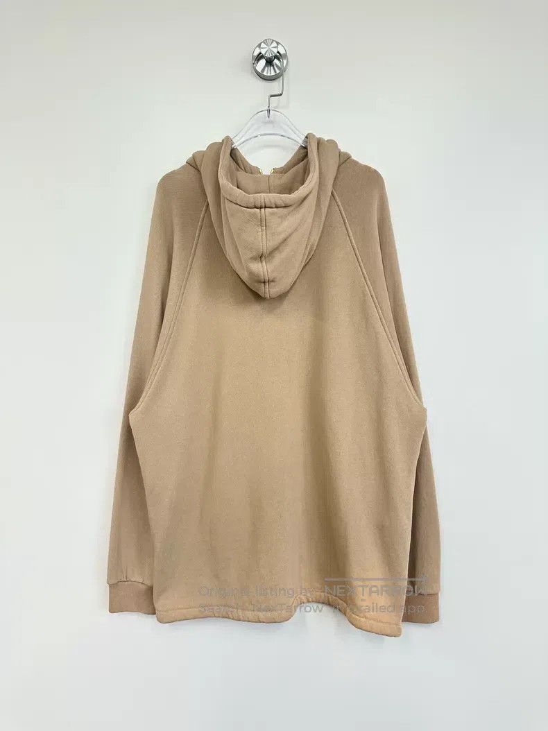 Gucci Gucci Khaki half-zipper embroidered logo hooded sweatshirt Size US M / EU 48-50 / 2 - 2 Thumbnail