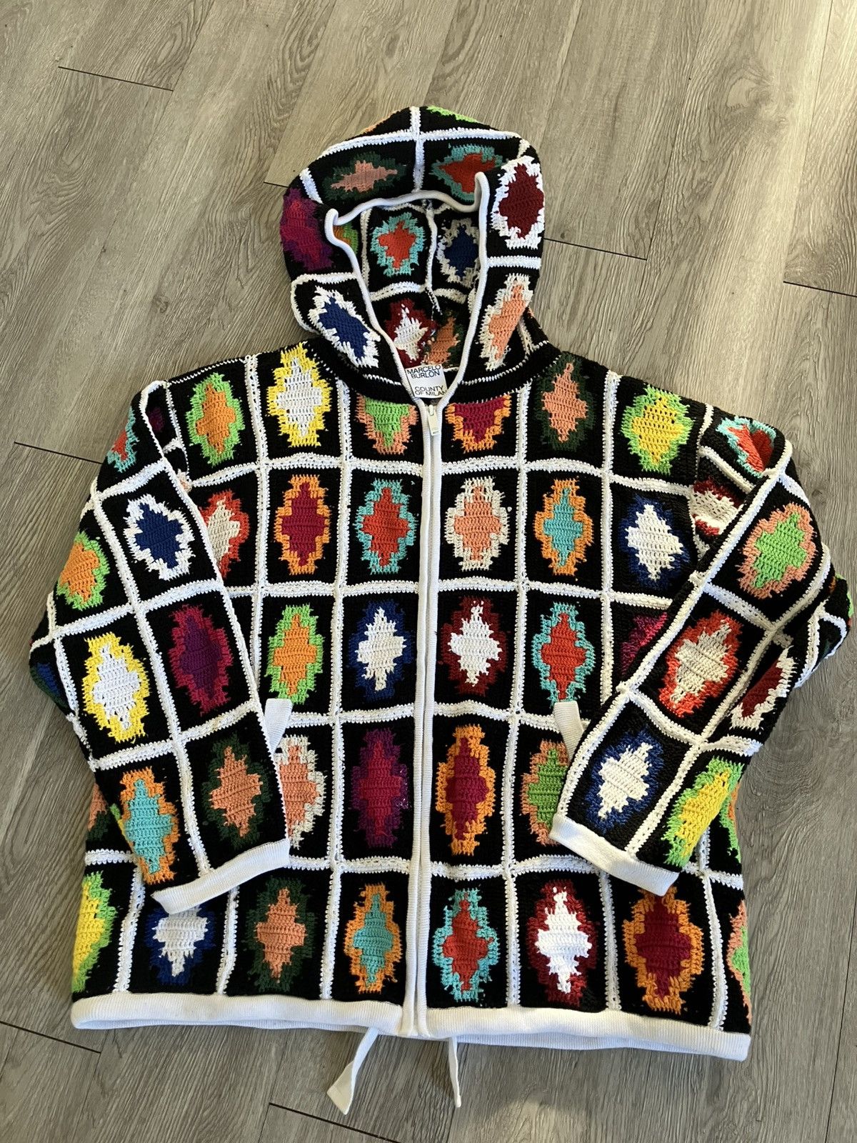 Marcelo Burlon Marcelo burlon cross hoody knit Size US XS / EU 42 / 0 - 1 Thumbnail