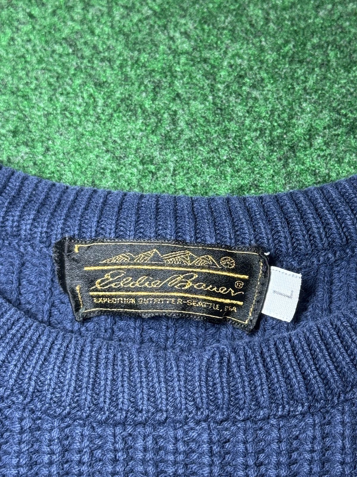 Eddie Bauer Vintage Eddie Bauer Outdoor 90s Pullover Jumper Sweater Size US L / EU 52-54 / 3 - 3 Thumbnail