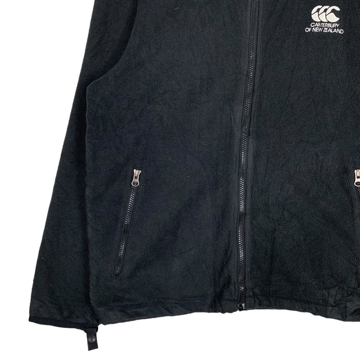 Canterbury of New Zealand CANTERBURY Embroidery Logo Zipper Fleece Jacket #1020-C46 Size US L / EU 52-54 / 3 - 3 Thumbnail