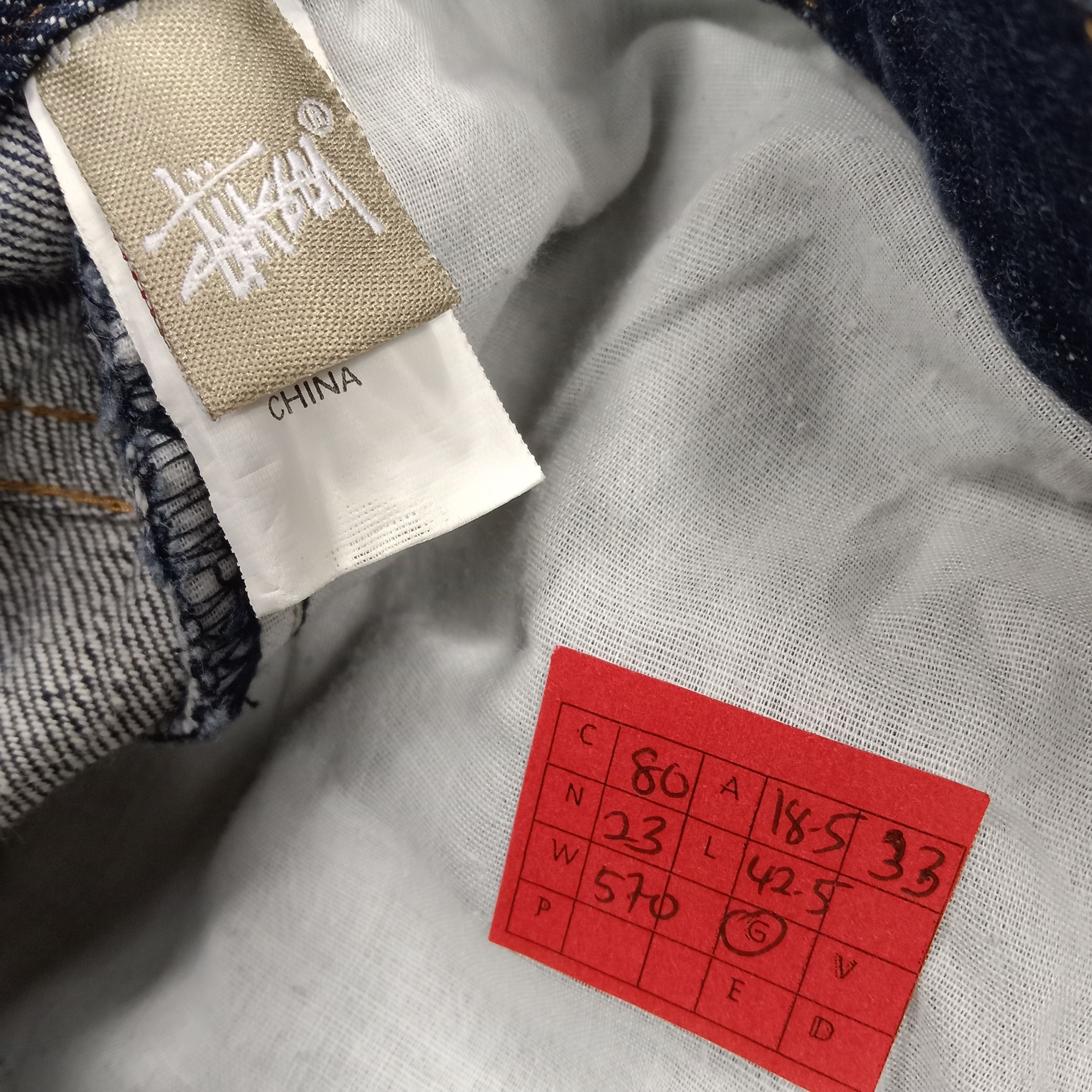 Stussy Stussy Streetwear Skater Custom Art Logo Style Jeans Size US 36 / EU 52 - 13 Thumbnail