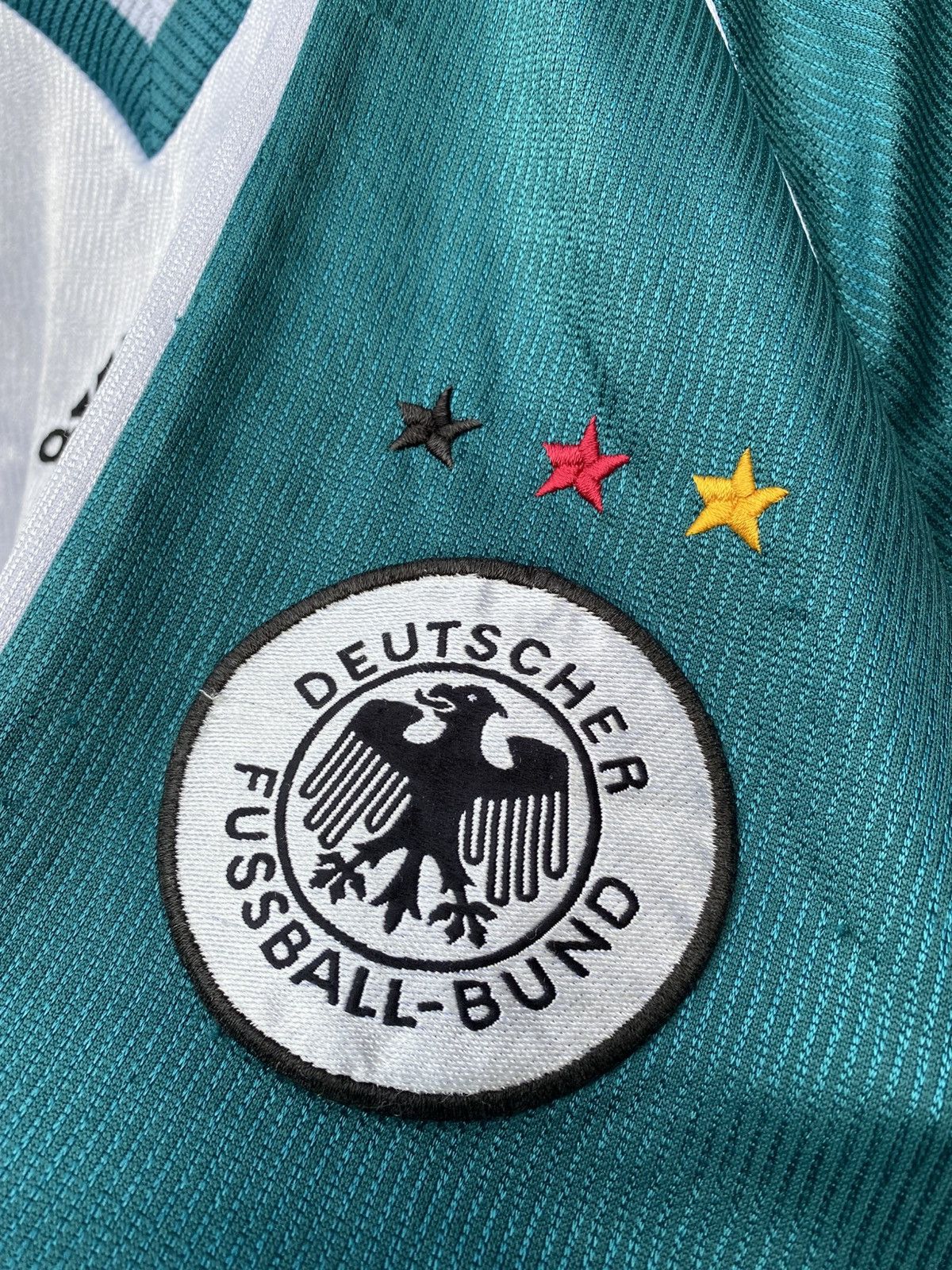 Adidas Germany 1998 2000 Home Football Soccer Jersey Italy France Size US XL / EU 56 / 4 - 3 Thumbnail