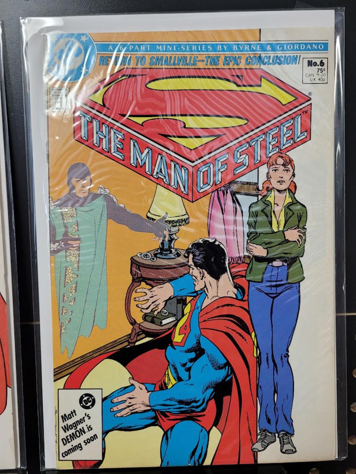 DC Comics The Man of Steel (1986) #5 & #6 John Byrne DC Comic Set Size ONE SIZE - 3 Thumbnail